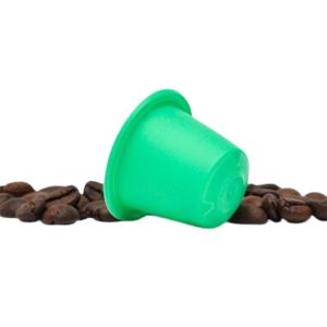 green nespresso pod